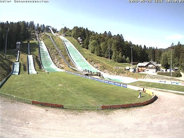 Archiv Foto Webcam Schanzenzentrum im Schwarzwald