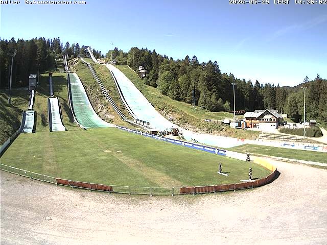 Archiv Foto Webcam Schanzenzentrum im Schwarzwald