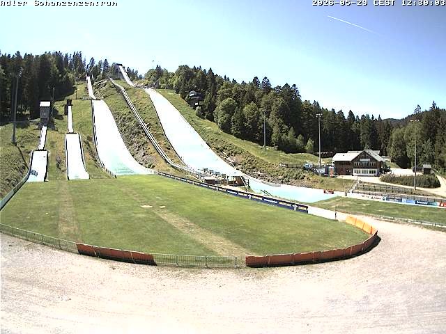 Archiv Foto Webcam Schanzenzentrum im Schwarzwald