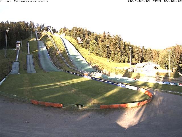 Archiv Foto Webcam Schanzenzentrum im Schwarzwald