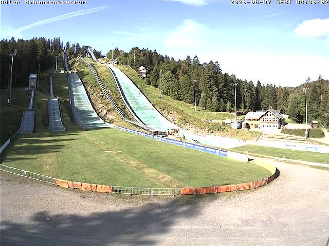 Archiv Foto Webcam Schanzenzentrum im Schwarzwald