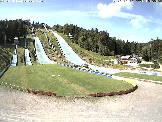 Archiv Foto Webcam Schanzenzentrum im Schwarzwald