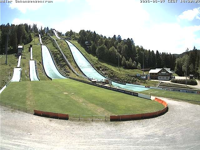 Archiv Foto Webcam Schanzenzentrum im Schwarzwald