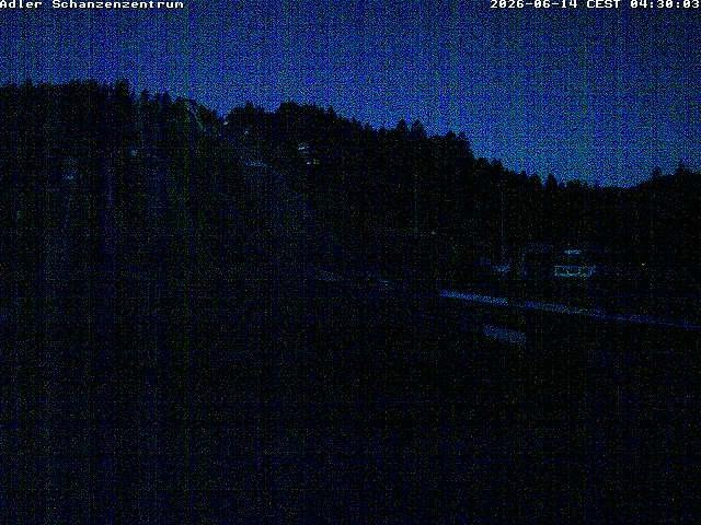 Archived image Webcam Ski jump centre (Black Forest)