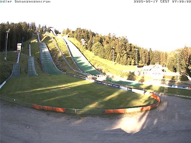 Archiv Foto Webcam Schanzenzentrum im Schwarzwald