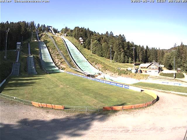Archiv Foto Webcam Schanzenzentrum im Schwarzwald