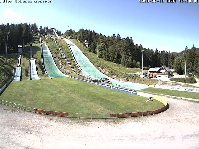 Archiv Foto Webcam Schanzenzentrum im Schwarzwald