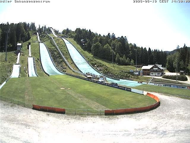 Archiv Foto Webcam Schanzenzentrum im Schwarzwald