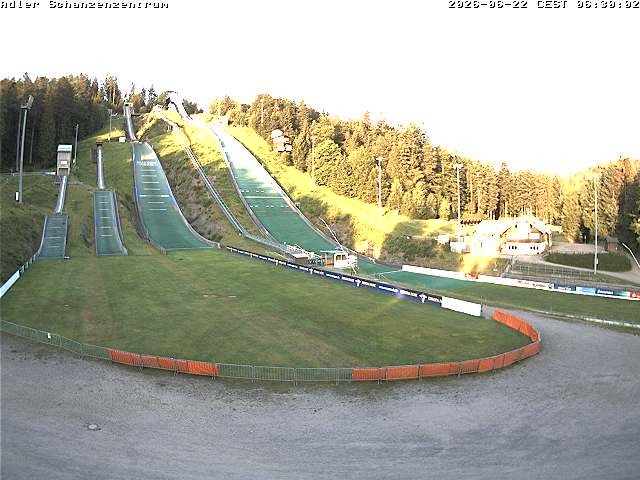 Archived image Webcam Ski jump centre (Black Forest)
