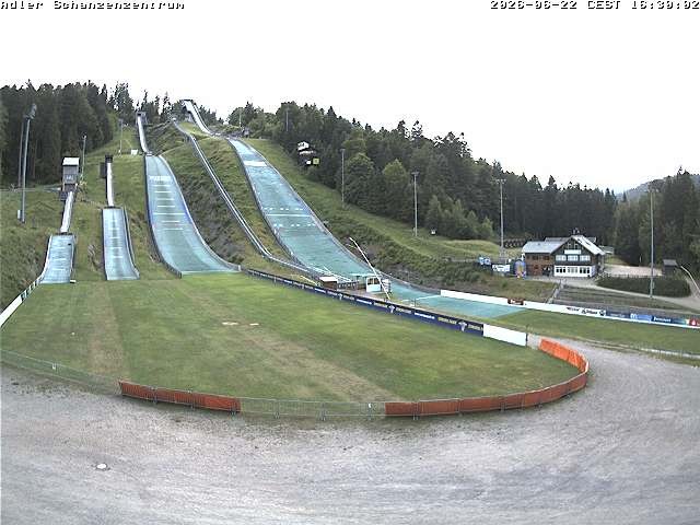 Archived image Webcam Ski jump centre (Black Forest)