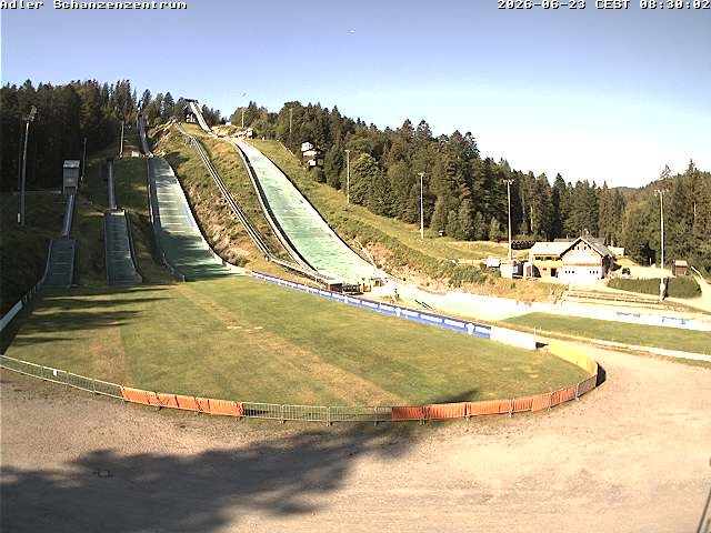 Archiv Foto Webcam Schanzenzentrum im Schwarzwald