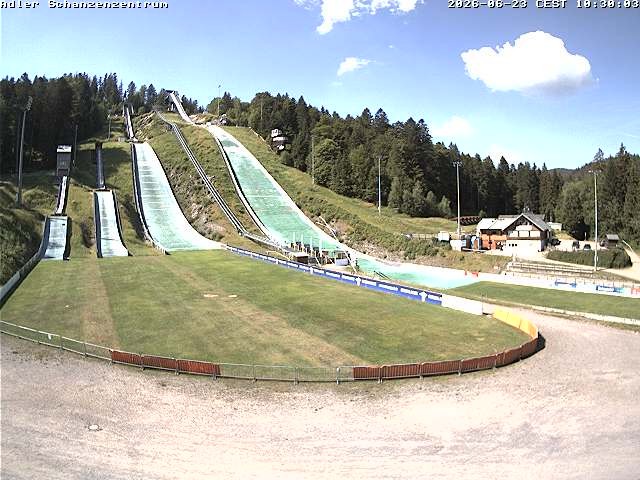 Archiv Foto Webcam Schanzenzentrum im Schwarzwald