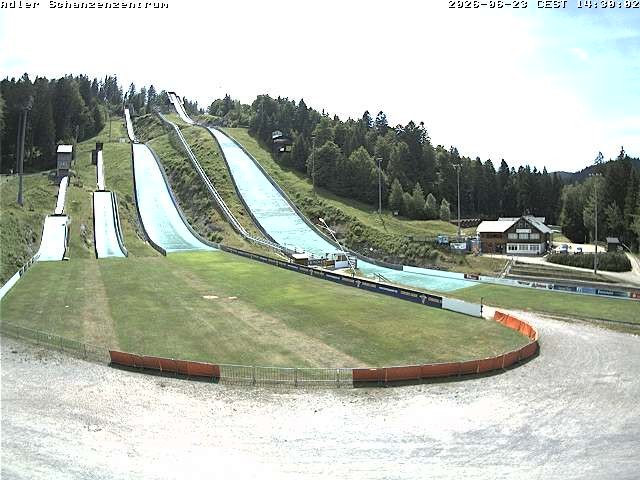 Archiv Foto Webcam Schanzenzentrum im Schwarzwald