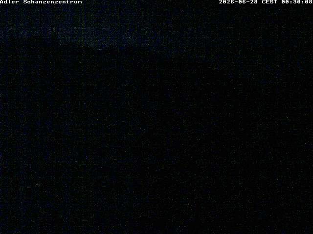 Archived image Webcam Ski jump centre (Black Forest)