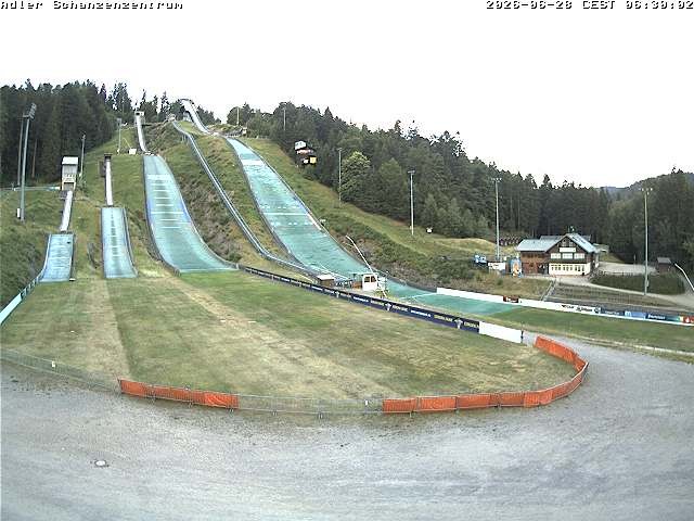 Archived image Webcam Ski jump centre (Black Forest)