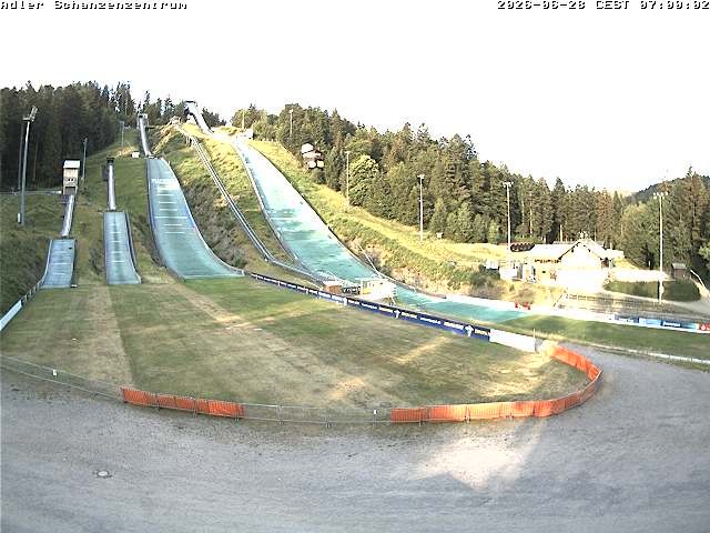 Archived image Webcam Ski jump centre (Black Forest)