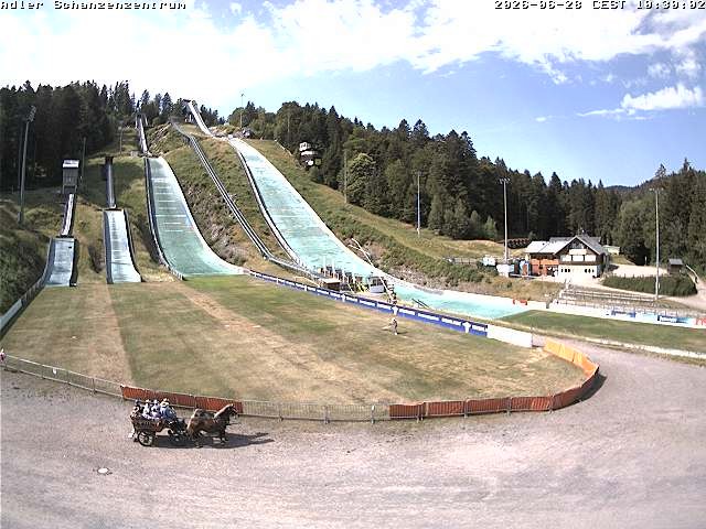 Archiv Foto Webcam Schanzenzentrum im Schwarzwald