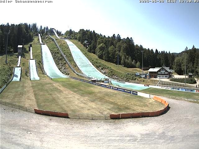 Archiv Foto Webcam Schanzenzentrum im Schwarzwald