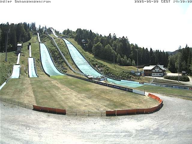 Archiv Foto Webcam Schanzenzentrum im Schwarzwald