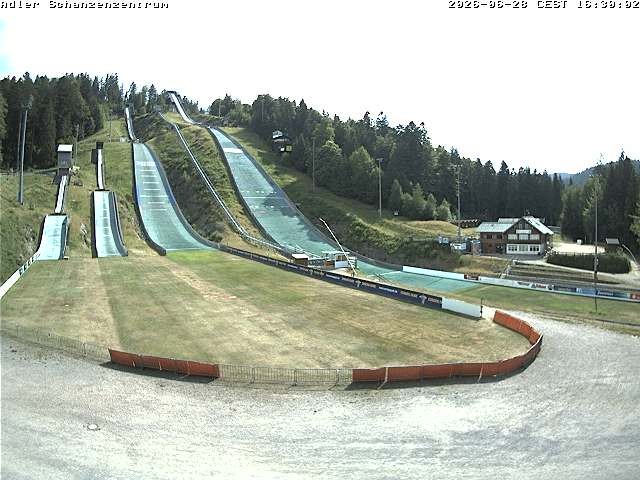 Archiv Foto Webcam Schanzenzentrum im Schwarzwald