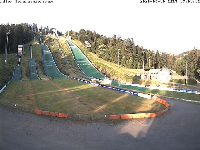 Archived image Webcam Ski jump centre (Black Forest)