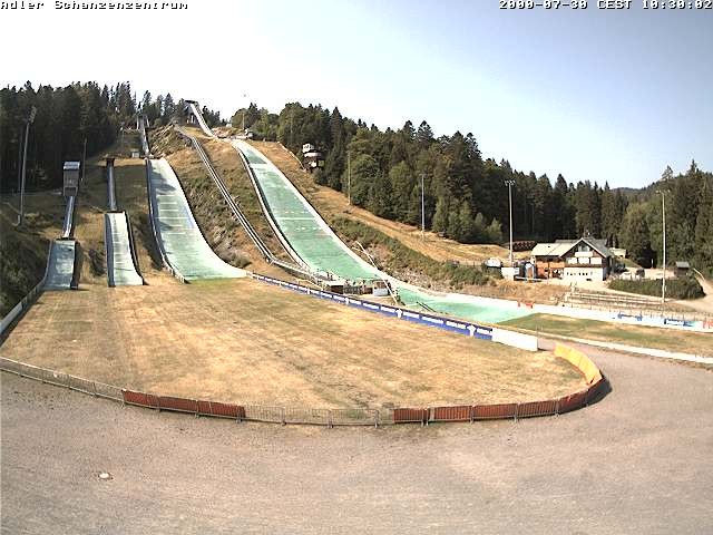 Archiv Foto Webcam Schanzenzentrum im Schwarzwald