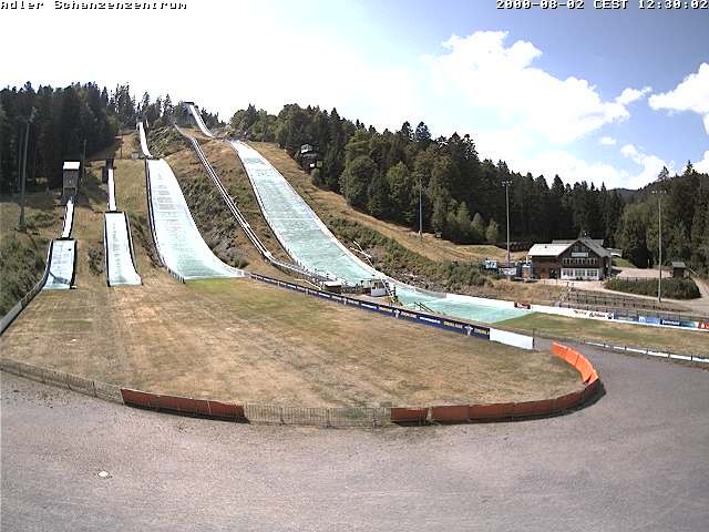 Archiv Foto Webcam Schanzenzentrum im Schwarzwald