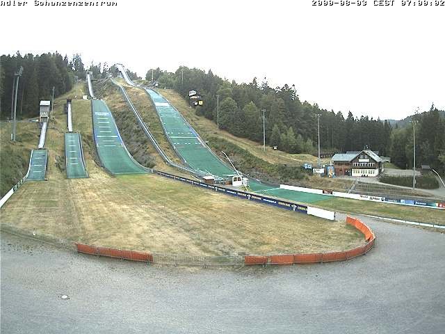 Archiv Foto Webcam Schanzenzentrum im Schwarzwald