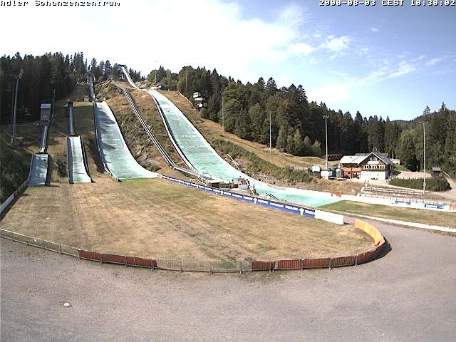 Archiv Foto Webcam Schanzenzentrum im Schwarzwald