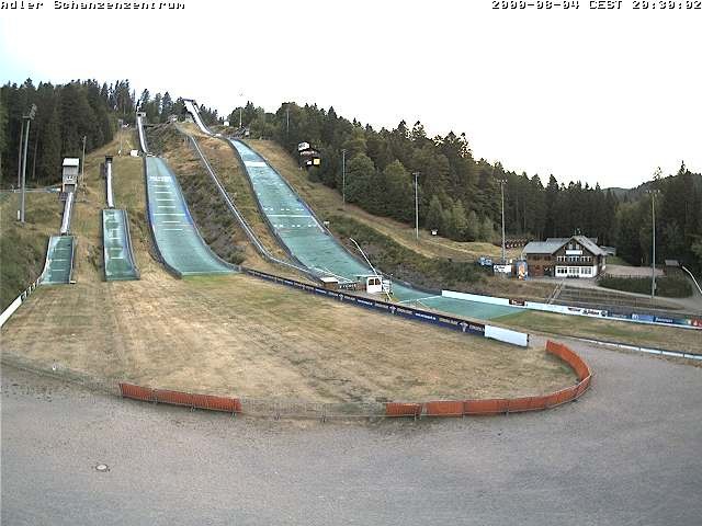 Archiv Foto Webcam Schanzenzentrum im Schwarzwald