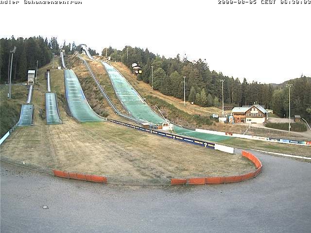 Archived image Webcam Ski jump centre (Black Forest)