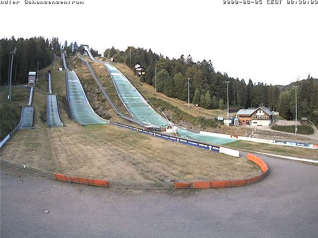 Archived image Webcam Ski jump centre (Black Forest)