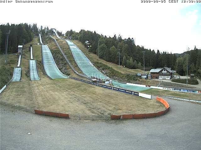 Archived image Webcam Ski jump centre (Black Forest)