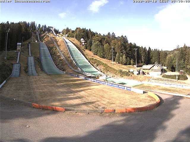 Archiv Foto Webcam Schanzenzentrum im Schwarzwald