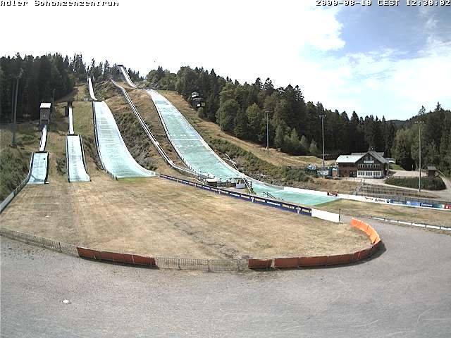 Archiv Foto Webcam Schanzenzentrum im Schwarzwald
