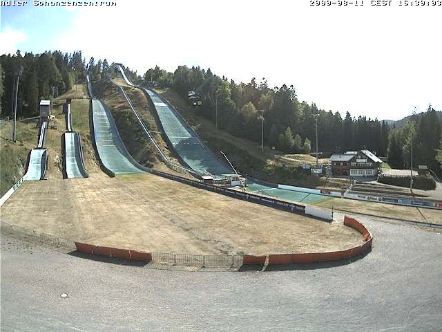 Archiv Foto Webcam Schanzenzentrum im Schwarzwald