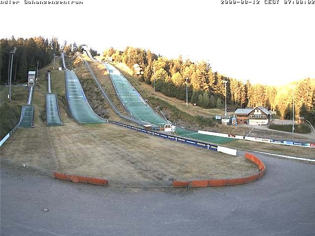 Archiv Foto Webcam Schanzenzentrum im Schwarzwald
