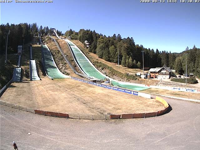 Archiv Foto Webcam Schanzenzentrum im Schwarzwald