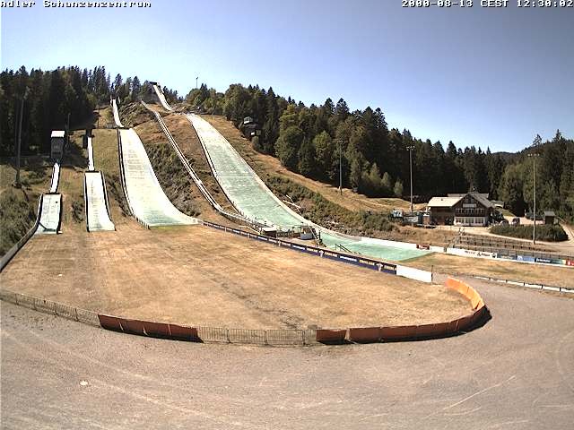 Archiv Foto Webcam Schanzenzentrum im Schwarzwald