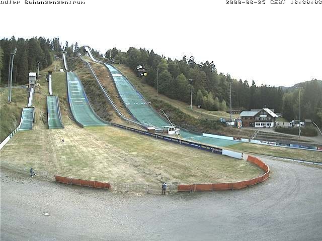 Archived image Webcam Ski jump centre (Black Forest)