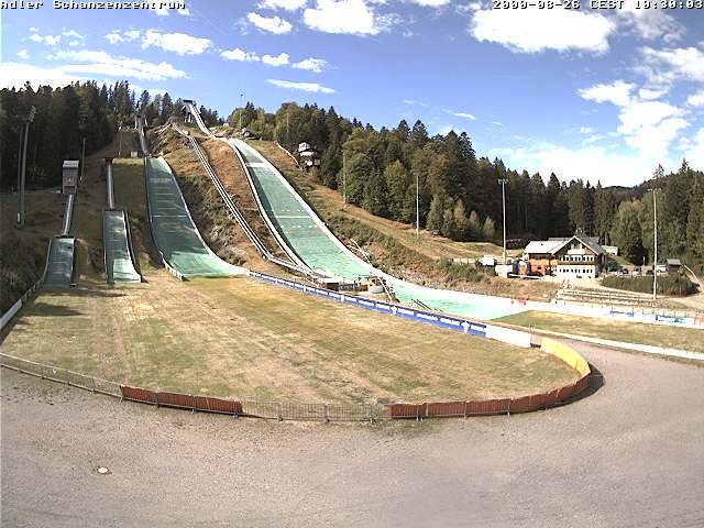 Archiv Foto Webcam Schanzenzentrum im Schwarzwald