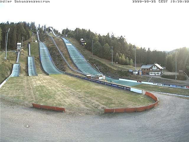 Archiv Foto Webcam Schanzenzentrum im Schwarzwald