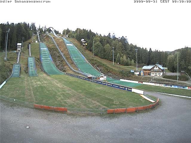 Archived image Webcam Ski jump centre (Black Forest)