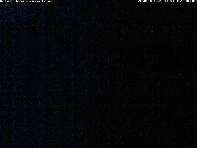 Archived image Webcam Ski jump centre (Black Forest)