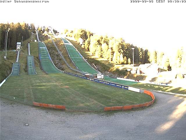Archived image Webcam Ski jump centre (Black Forest)