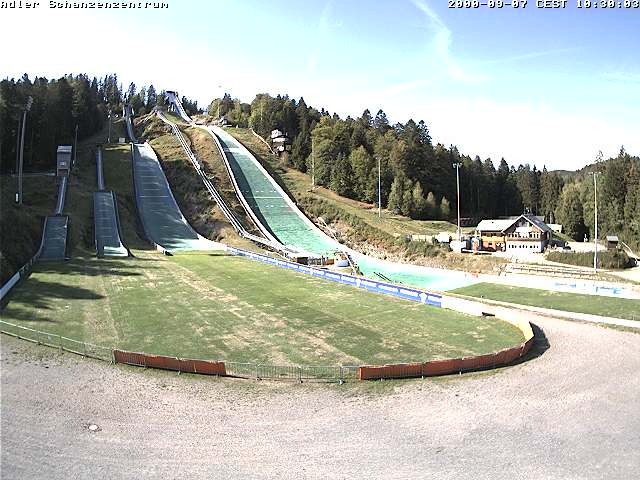 Archiv Foto Webcam Schanzenzentrum im Schwarzwald