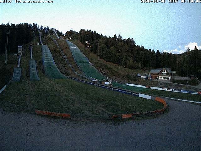 Archiv Foto Webcam Schanzenzentrum im Schwarzwald