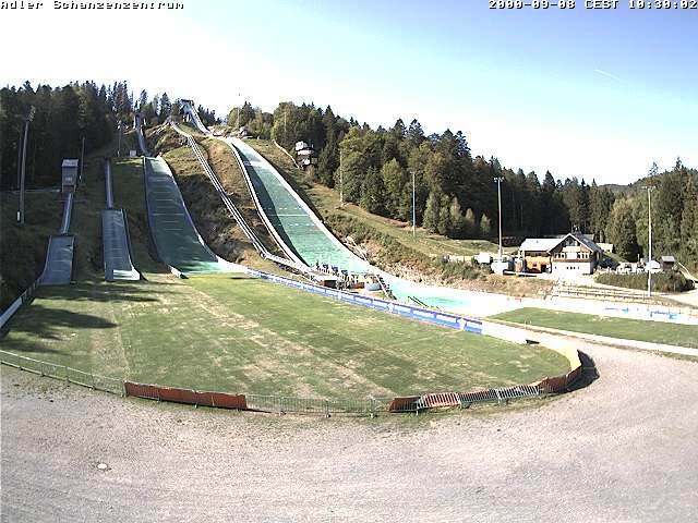 Archiv Foto Webcam Schanzenzentrum im Schwarzwald