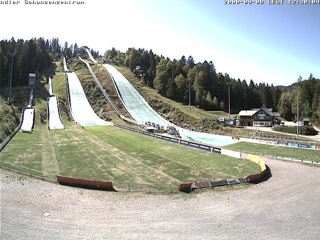 Archiv Foto Webcam Schanzenzentrum im Schwarzwald