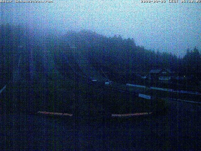 Archived image Webcam Ski jump centre (Black Forest)